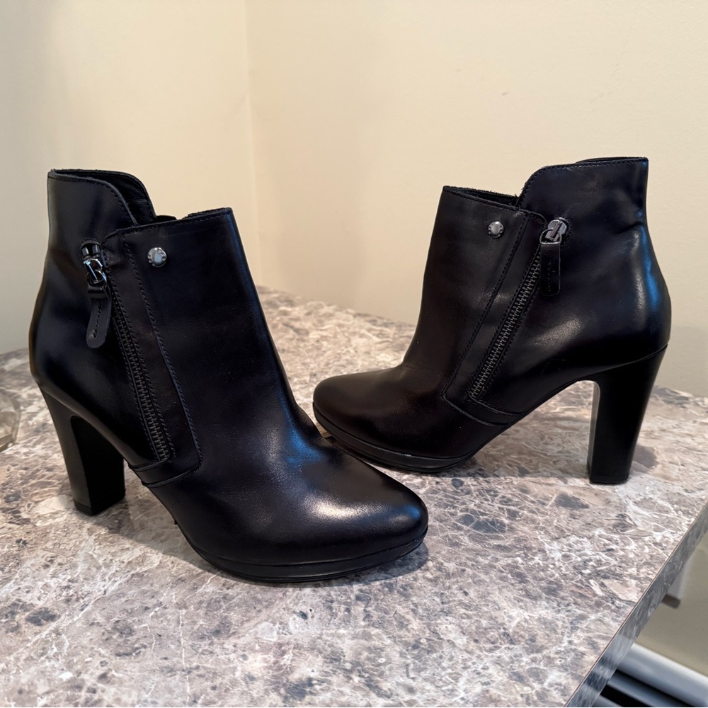 Rizzoli Black Heeled Ankle Boots Worn only once